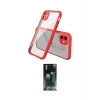 ieg™ iPhone 12 Mini Kılıf Nova Asil Özel Seri - Siyah 360 Mat Full Body Arka Koruyucu