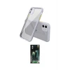 ieg™ iPhone 12 Mini Kılıf Nova Asil Özel Seri - Siyah 360 Mat Full Body Arka Koruyucu