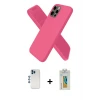 ieg™ iPhone 12 Pro Kılıf Kozmos Yansıma Özel Seri - Siyah Polymer Nano Ekran Koruyucu + Shine Kamera Lens - MI
