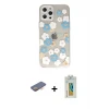 ieg™ iPhone 12 Pro Max Kılıf Eksen Asil Prime - Siyah Polymer Nano Ekran Koruyucu + Renkli Kamera Lens Koruma Cam - TU