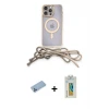 ieg™ iPhone 12 Pro Max Kılıf Eksen Özel Seri - Siyah Polymer Nano Ekran Koruyucu + Shine Kamera Lens Koruma Cam - MI