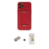 ieg™ iPhone 12 Pro Max Kılıf Kozmos Minimal Prime - Siyah Mat Seramik Nano Ekran Koruyucu + Shine Kamera Lens Koruma Cam - SABE