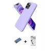 ieg™ iPhone 12 Pro Max Kılıf Kozmos Yansıma Özel Seri - Şeffaf Uv Polymer Nano Ekran Koruyucu + Shine Kamera Lens Koruma Cam - GD