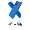 ieg™ iPhone 12 Pro Max Kılıf Kozmos Yansıma Özel Seri - Siyah 3D Antistatik Seramik Nano Ekran Koruyucu + Shine Kamera Lens Koruma Cam - GI