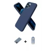 ieg™ iPhone 12 Pro Max Kılıf Kozmos Yansıma Özel Seri - Siyah Joko Magic 5D Cam + Metal Kamera Lens Koruma Cam - SH