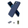 ieg™ iPhone 12 Pro Max Kılıf Kozmos Yansıma Özel Seri - Siyah Joko Magic 5D Hayalet Cam + Renkli Kamera Lens Koruma Cam - YL