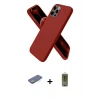 ieg™ iPhone 12 Pro Max Kılıf Kozmos Yansıma Özel Seri - Siyah Joko Magic 5D Hayalet Cam + Renkli Kamera Lens Koruma Cam - YL