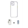 ieg™ iPhone 12 Pro Max Kılıf Nova Asil Özel Seri - Siyah Joko Magic 5D Cam + Shine Kamera Lens - GD