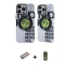 ieg™ iPhone 12 Pro Max Kılıf Nova Doku Koleksiyonu - Siyah Joko Magic 5D Hayalet Cam + Shine Kamera Lens Koruma Cam - SABE