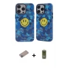 ieg™ iPhone 12 Pro Max Kılıf Nova Doku Koleksiyonu - Siyah Joko Magic 5D Hayalet Cam + Shine Kamera Lens Koruma Cam - SABE