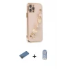 ieg™ iPhone 12 Pro Max Kılıf Nova Işık Prime - Siyah Joko Magic 5D Cam + Shine Kamera Lens Koruma Cam - GD