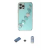 ieg™ iPhone 12 Pro Max Kılıf Nova Işık Prime - Siyah Joko Magic 5D Cam + Shine Kamera Lens Koruma Cam - GD