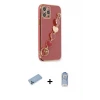 ieg™ iPhone 12 Pro Max Kılıf Nova Işık Prime - Siyah Joko Magic 5D Cam + Shine Kamera Lens Koruma Cam - MI