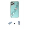 ieg™ iPhone 12 Pro Max Kılıf Nova Işık Prime - Siyah Joko Magic 5D Cam + Shine Kamera Lens Koruma Cam - MI