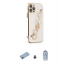 ieg™ iPhone 12 Pro Max Kılıf Nova Işık Prime - Siyah Joko Magic 5D Cam + Shine Kamera Lens Koruma Cam - MI