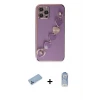 ieg™ iPhone 12 Pro Max Kılıf Nova Işık Prime - Siyah Joko Magic 5D Cam + Shine Kamera Lens Koruma Cam - MI
