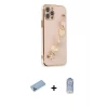 ieg™ iPhone 12 Pro Max Kılıf Nova Işık Prime - Siyah Joko Magic 5D Cam + Shine Kamera Lens Koruma Cam - MI