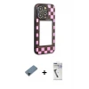 ieg™ iPhone 12 Pro Max Kılıf Odak Klasik Serisi - Şeffaf Uv Polymer Nano Ekran Koruyucu + Shine Kamera Lens Koruma Cam - SH