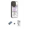 ieg™ iPhone 12 Pro Max Kılıf Odak Klasik Serisi - Şeffaf Uv Polymer Nano Ekran Koruyucu + Shine Kamera Lens Koruma Cam - SH