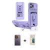 ieg™ iPhone 12 Pro Max Kılıf Vadi Form Prime - Siyah 6D Mat Seramik Hayalet Nano Ekran Koruyucu + Neon Fosforlu Kamera Lens - SI