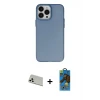 ieg™ iPhone 13 Pro Max Kılıf Ahenk Çizgi Prime - Siyah 18D Cam Ekran Koruyucu + Rainbow Kamera Lens Koruma Cam - BZ