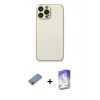 ieg™ iPhone 13 Pro Max Kılıf Ahenk Işık - Siyah Bilvis 5in1 3D Magic Cam Ekran Koruyucu + Shine Kamera Lens Koruma Cam - GI