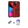 ieg™ iPhone 13 Pro Max Kılıf Ahenk Klasik Koleksiyonu - Siyah Bilvis 5in1 3D Magic Cam Ekran Koruyucu + Metal Kamera Lens Koruma Cam - MR