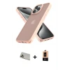 ieg™ iPhone 13 Pro Max Kılıf Atlas Form - Şeffaf Maxco Cam Ekran Koruyucu + Rainbow Kamera Lens Koruma Cam - REGD
