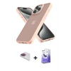 ieg™ iPhone 13 Pro Max Kılıf Atlas Form - Siyah Bilvis 5in1 5D Magic Hayalet Cam Ekran Koruyucu + Pers Alüminyum Kamera Lens - GI