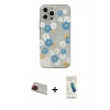 ieg™ iPhone 13 Pro Max Kılıf Eksen Asil Prime - Şeffaf Pasifik Cam Ekran Koruyucu + Rainbow Kamera Lens Koruma Cam - KI
