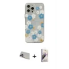 ieg™ iPhone 13 Pro Max Kılıf Eksen Asil Prime - Siyah Bilvis 3D Mat Cam Ekran Koruyucu + Rainbow Kamera Lens Koruma Cam - MR