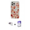 ieg™ iPhone 13 Pro Max Kılıf Eksen Asil Prime - Siyah Bilvis 5in1 3D Magic Cam Ekran Koruyucu + Pers Alüminyum Kamera Lens - GI