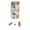 ieg™ iPhone 13 Pro Max Kılıf Eksen Asil Prime - Siyah Joko 5D Cam + Shine Kamera Lens Koruma Cam - PE