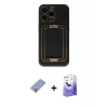 ieg™ iPhone 13 Pro Max Kılıf Kozmos Minimal Prime - Siyah Bilvis 5in1 5D Magic Hayalet Cam Ekran Koruyucu + Metal Kamera Lens Koruma Cam - KUYL