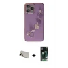 ieg™ iPhone 13 Pro Max Kılıf Nova Işık Prime - Şeffaf 360 Full Body Arka Koruyucu + Rainbow Kamera Lens Koruma Cam - REGD