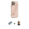 ieg™ iPhone 13 Pro Max Kılıf Nova Işık Prime - Şeffaf Maxco Cam Ekran Koruyucu + Metal Kamera Lens Koruma Cam - KI