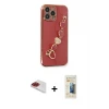 ieg™ iPhone 13 Pro Max Kılıf Nova Işık Prime - Siyah 6D Mat Seramik Hayalet Nano Ekran Koruyucu + Pers Alüminyum Kamera Lens - KI
