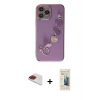 ieg™ iPhone 13 Pro Max Kılıf Nova Işık Prime - Siyah 6D Mat Seramik Hayalet Nano Ekran Koruyucu + Pers Alüminyum Kamera Lens - KI