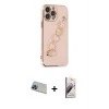 ieg™ iPhone 13 Pro Max Kılıf Nova Işık Prime - Siyah Bilvis 3D Mat Cam Ekran Koruyucu + Rainbow Kamera Lens Koruma Cam - MI