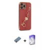 ieg™ iPhone 13 Pro Max Kılıf Nova Işık Prime - Siyah Bilvis 5in1 3D Magic Cam Ekran Koruyucu + Metal Kamera Lens Koruma Cam - MR
