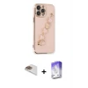 ieg™ iPhone 13 Pro Max Kılıf Nova Işık Prime - Siyah Bilvis 5in1 3D Magic Cam Ekran Koruyucu + Pers Alüminyum Kamera Lens - GD