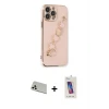 ieg™ iPhone 13 Pro Max Kılıf Nova Işık Prime - Siyah Joko 5D Cam + Rainbow Kamera Lens Koruma Cam - BZ