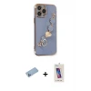 ieg™ iPhone 13 Pro Max Kılıf Nova Işık Prime - Siyah Joko 5D Cam + Shine Kamera Lens Koruma Cam - MI