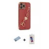 ieg™ iPhone 13 Pro Max Kılıf Nova Işık Prime - Siyah Joko 5D Cam + Shine Kamera Lens Koruma Cam - MI