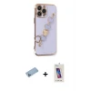 ieg™ iPhone 13 Pro Max Kılıf Nova Işık Prime - Siyah Joko 5D Cam + Shine Kamera Lens Koruma Cam - MI