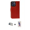 ieg™ iPhone 13 Pro Max Kılıf Siluet Işık Serisi - Siyah Joko 5D Cam + Rainbow Kamera Lens Koruma Cam - MI