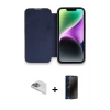 ieg™ iPhone 13 Pro Max Kılıf Siluet Minimal Serisi - Siyah 3D Antistatik Hayalet Cam Ekran Koruyucu + Pers Alüminyum Kamera Lens - SABE