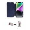 ieg™ iPhone 13 Pro Max Kılıf Siluet Minimal Serisi - Siyah Bilvis 3D Cam Ekran Koruyucu + Rainbow Kamera Lens Koruma Cam - KI