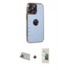 ieg™ iPhone 13 Pro Max Kılıf Ufuk Form Prime - Siyah 6D Mat Seramik Hayalet Nano Ekran Koruyucu + Rainbow Kamera Lens Koruma Cam - REGD