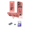 ieg™ iPhone 13 Pro Max Kılıf Vadi Form Prime - Siyah Bilvis 5in1 5D Magic Hayalet Cam Ekran Koruyucu + Renkli Kamera Lens Koruma Cam - YL